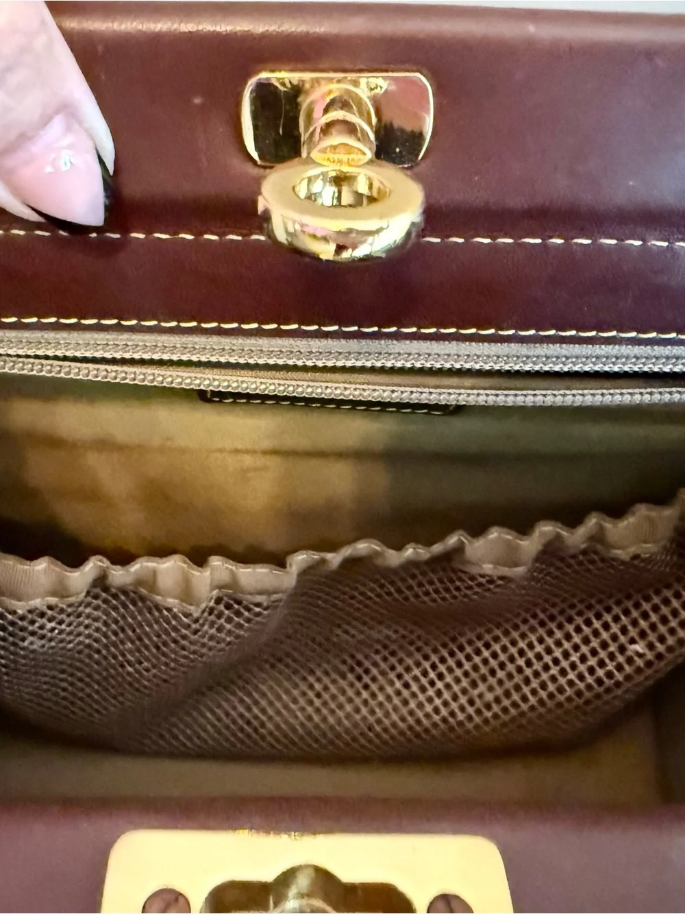 Hartmann Diamond Jacquard Print Men’s Doctor Bag
